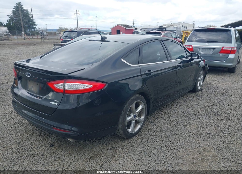 2014 FORD FUSION SE VIN: 3FA6P0HDXER380264