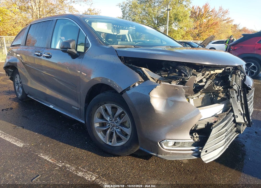 2021 TOYOTA SIENNA XLE VIN: 5TDYSKFCXMS018938