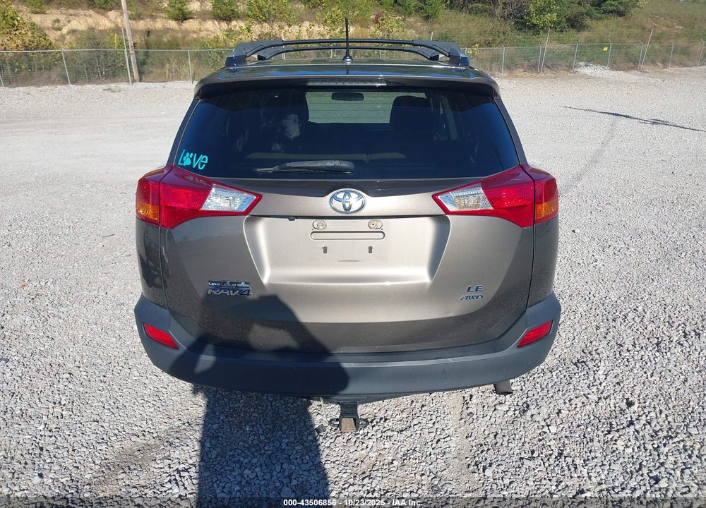 2013 TOYOTA RAV4 LE VIN: 2T3BFREV4DW121096