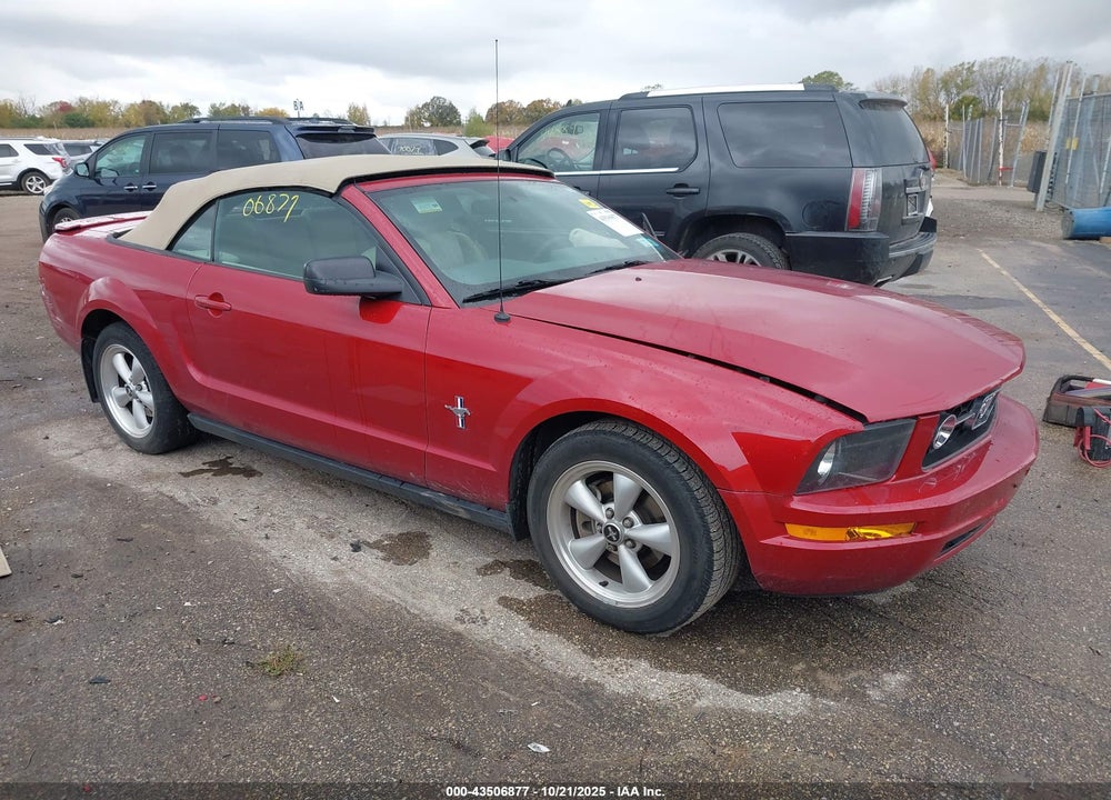 2008 FORD MUSTANG V6 DELUXE/V6 PREMIUM VIN: 1ZVHT84N685182555