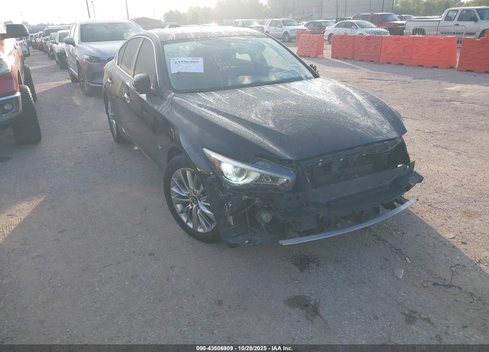 2019 INFINITI Q50 3.0T LUXE VIN: JN1EV7AP5KM542883