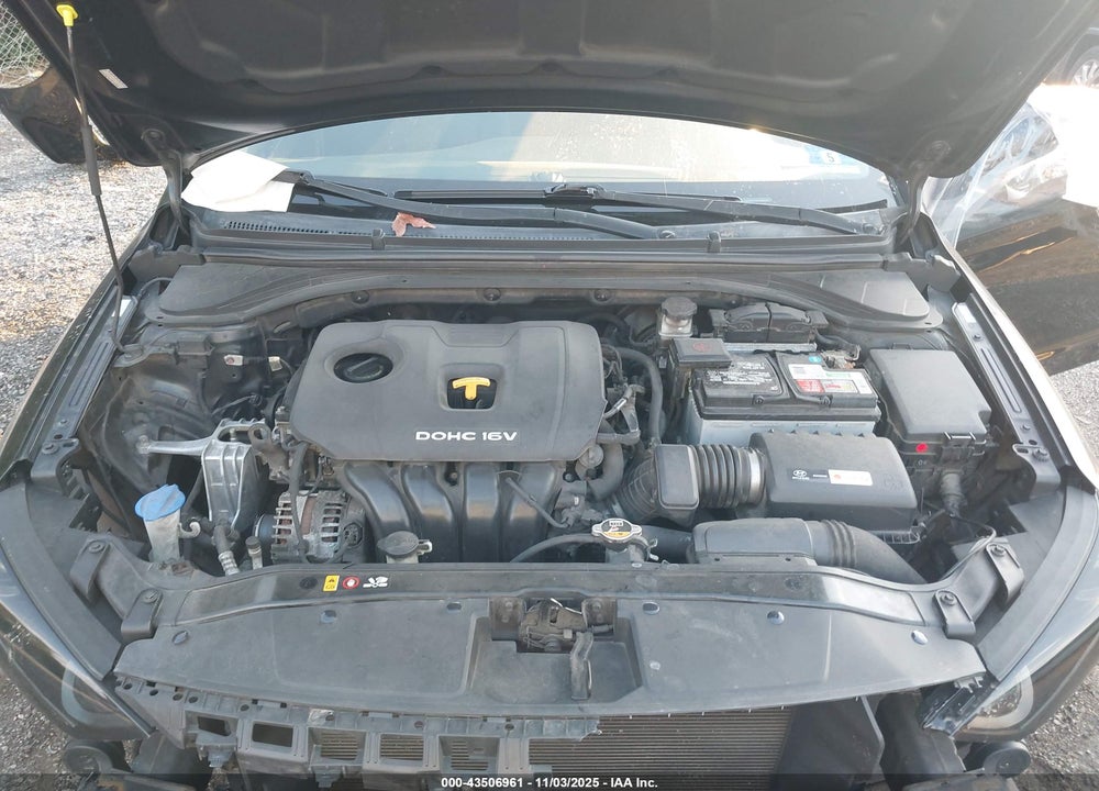 2018 HYUNDAI ELANTRA VIN: KMHD84LF4JU445509