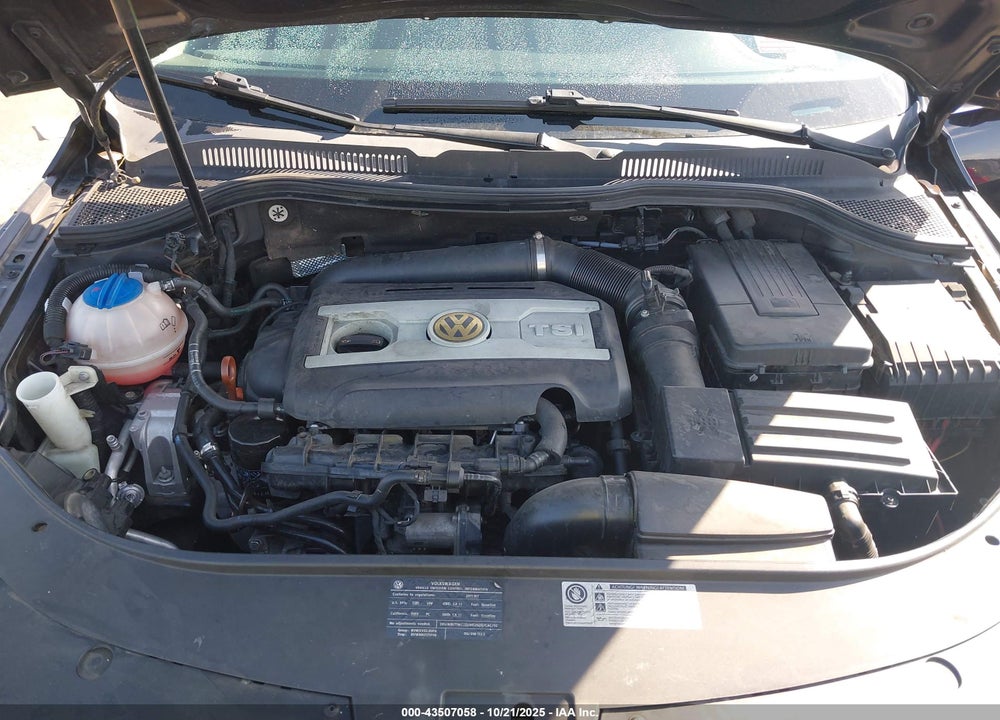 2011 VOLKSWAGEN CC SPORT VIN: WVWMP7AN6BE727987