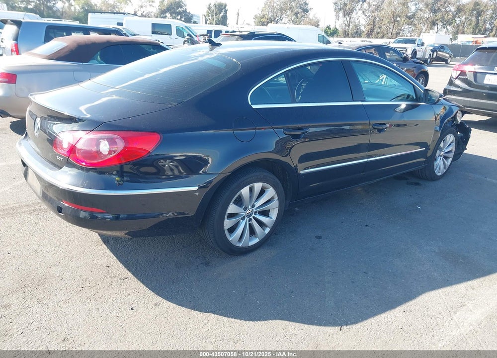 2011 VOLKSWAGEN CC SPORT VIN: WVWMP7AN6BE727987