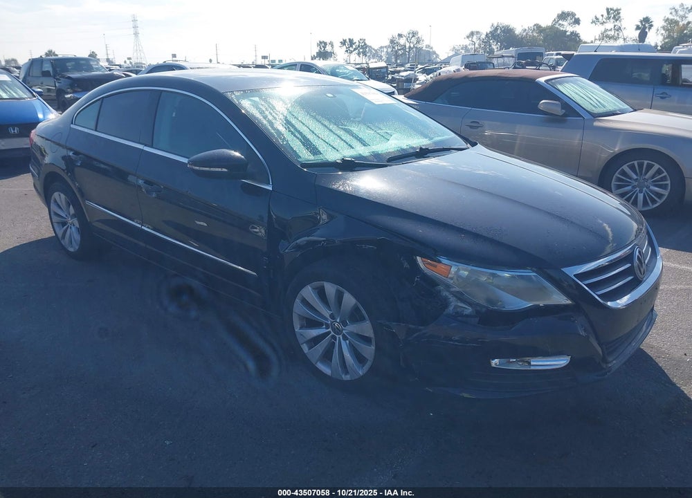2011 VOLKSWAGEN CC SPORT VIN: WVWMP7AN6BE727987