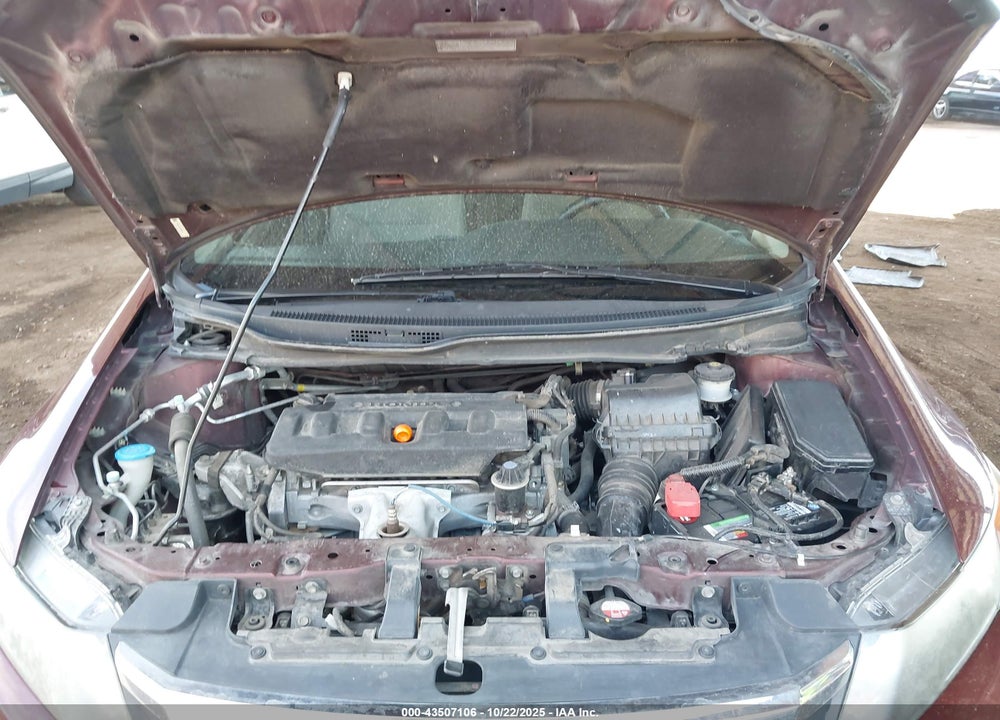 2012 HONDA CIVIC VIN: 19XFB2F82CE059284