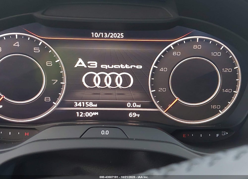 2019 AUDI A3 VIN: WAUJEGFF6KA094468
