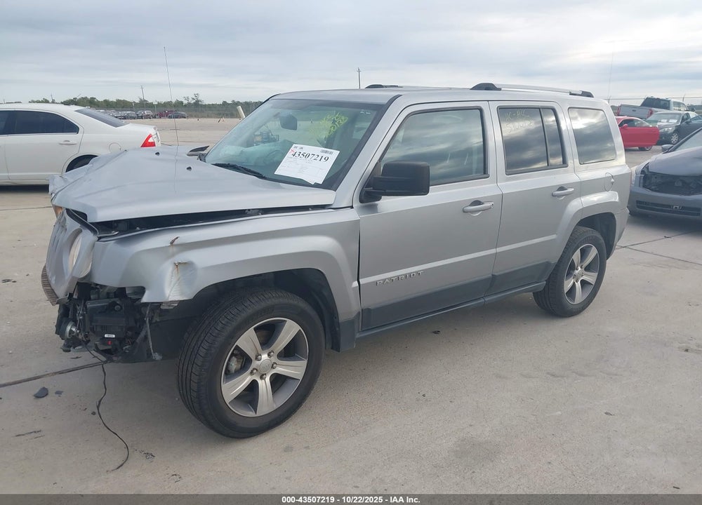 2016 JEEP PATRIOT VIN: 1C4NJRFB4GD731159