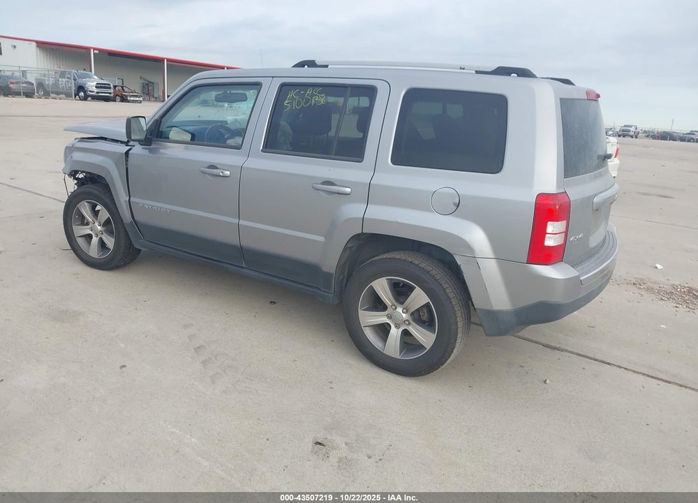 2016 JEEP PATRIOT VIN: 1C4NJRFB4GD731159
