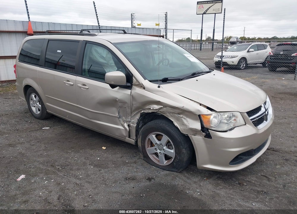 2012 DODGE GRAND CARAVAN SXT VIN: 2C4RDGCG3CR361083