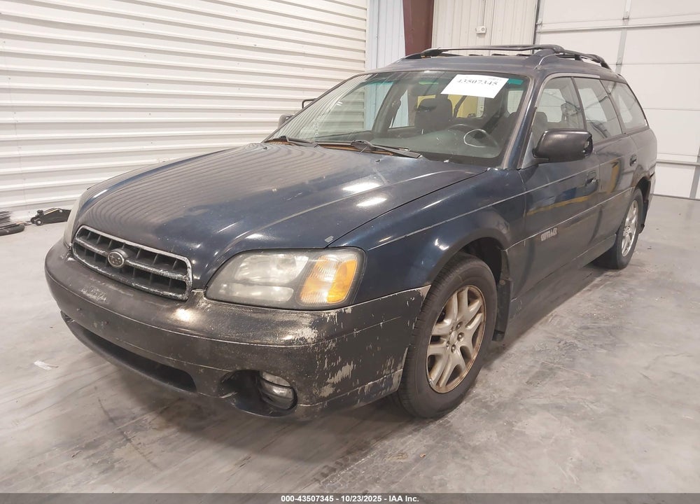 2001 SUBARU OUTBACK VIN: 4S3BH665217615181
