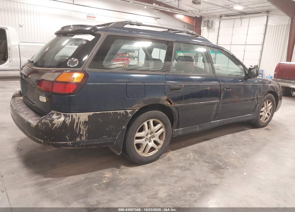 2001 SUBARU OUTBACK VIN: 4S3BH665217615181