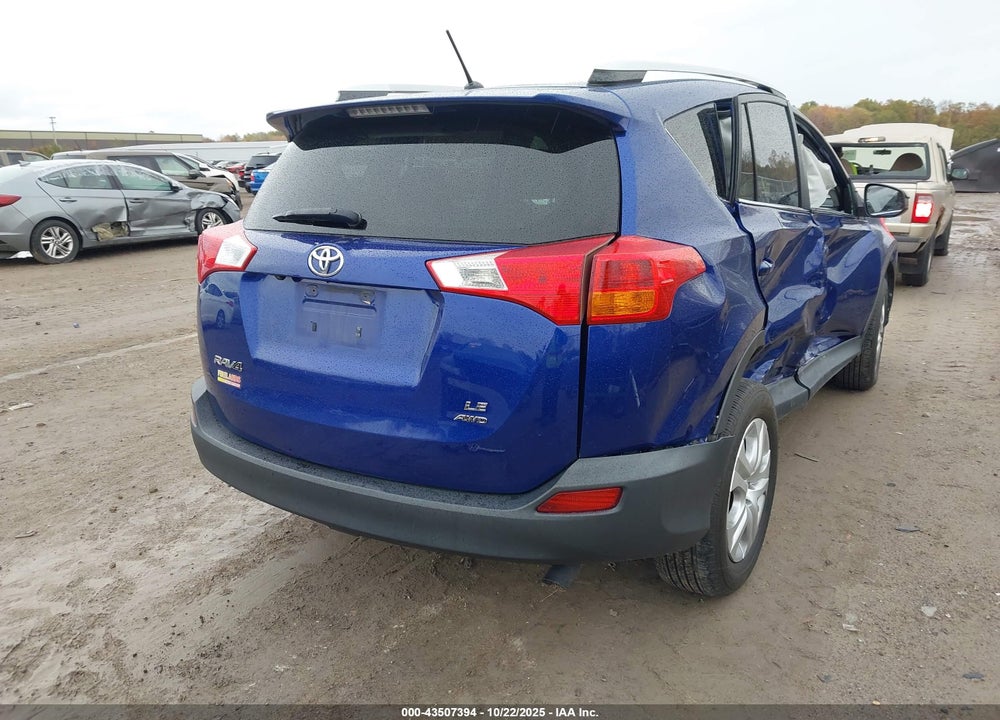 2015 TOYOTA RAV4 LE VIN: 2T3BFREV6FW375105