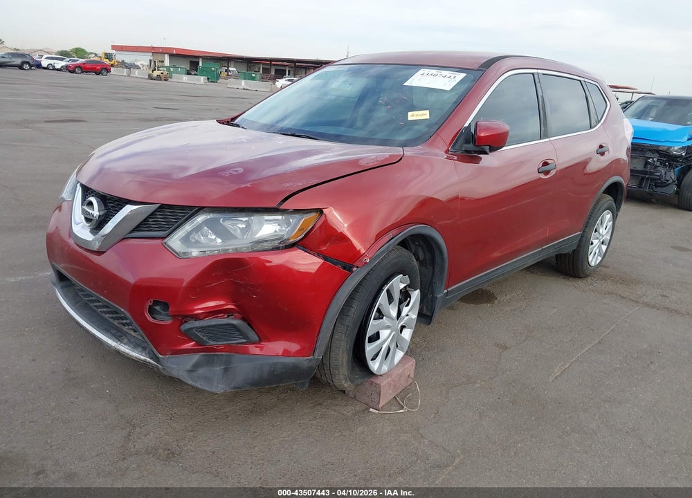 2016 NISSAN ROGUE S VIN: JN8AT2MT1GW028039