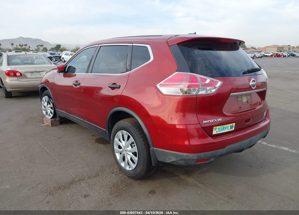 2016 NISSAN ROGUE S VIN: JN8AT2MT1GW028039