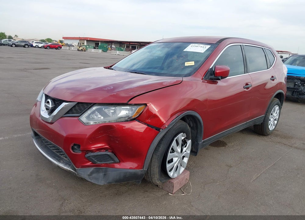 2016 NISSAN ROGUE S VIN: JN8AT2MT1GW028039