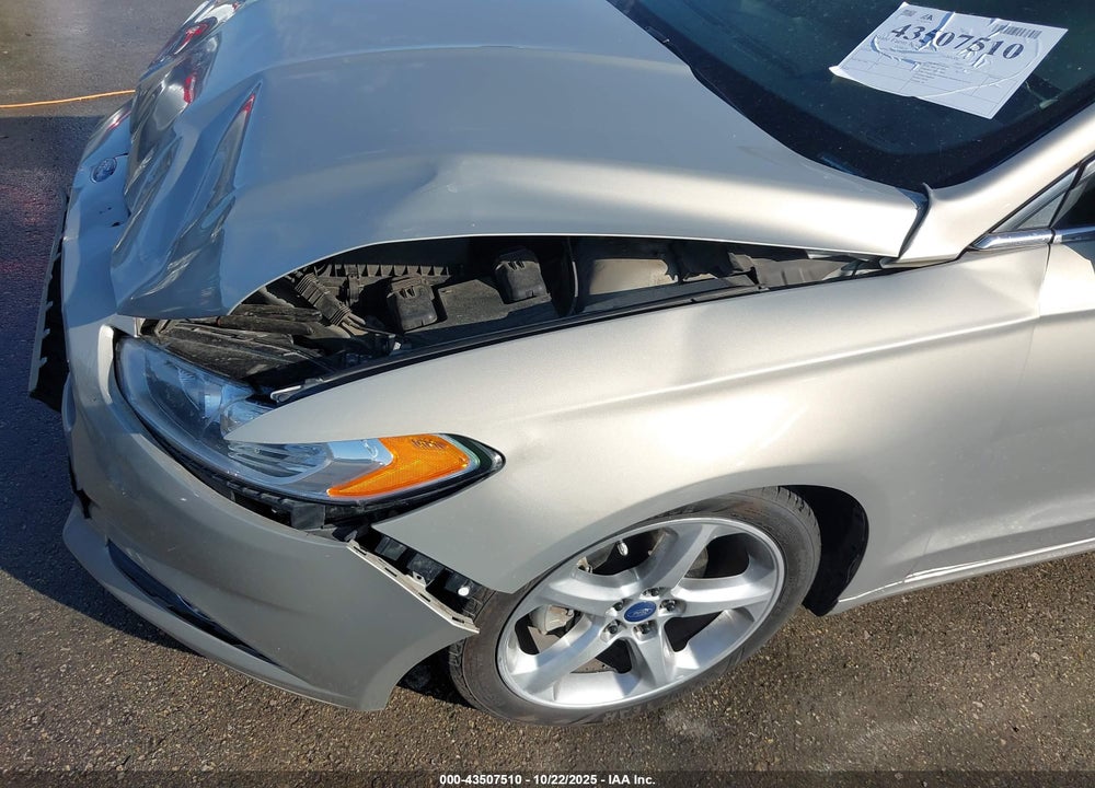 2016 FORD FUSION SE VIN: 3FA6P0H73GR177987