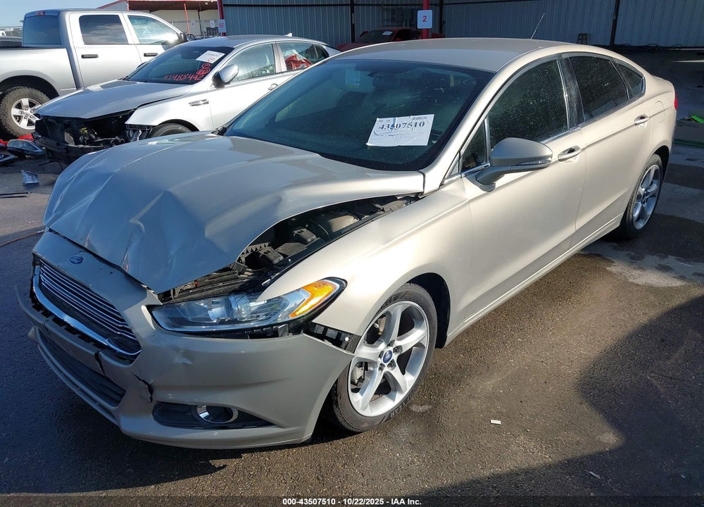 2016 FORD FUSION SE VIN: 3FA6P0H73GR177987