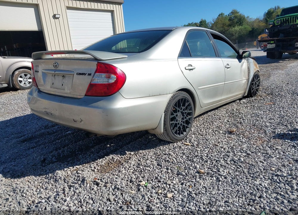 2004 TOYOTA CAMRY SE VIN: 4T1BE32K74U828731