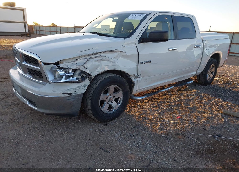 2009 DODGE RAM 1500 SLT/SPORT/TRX VIN: 1D3HB13P09S780599
