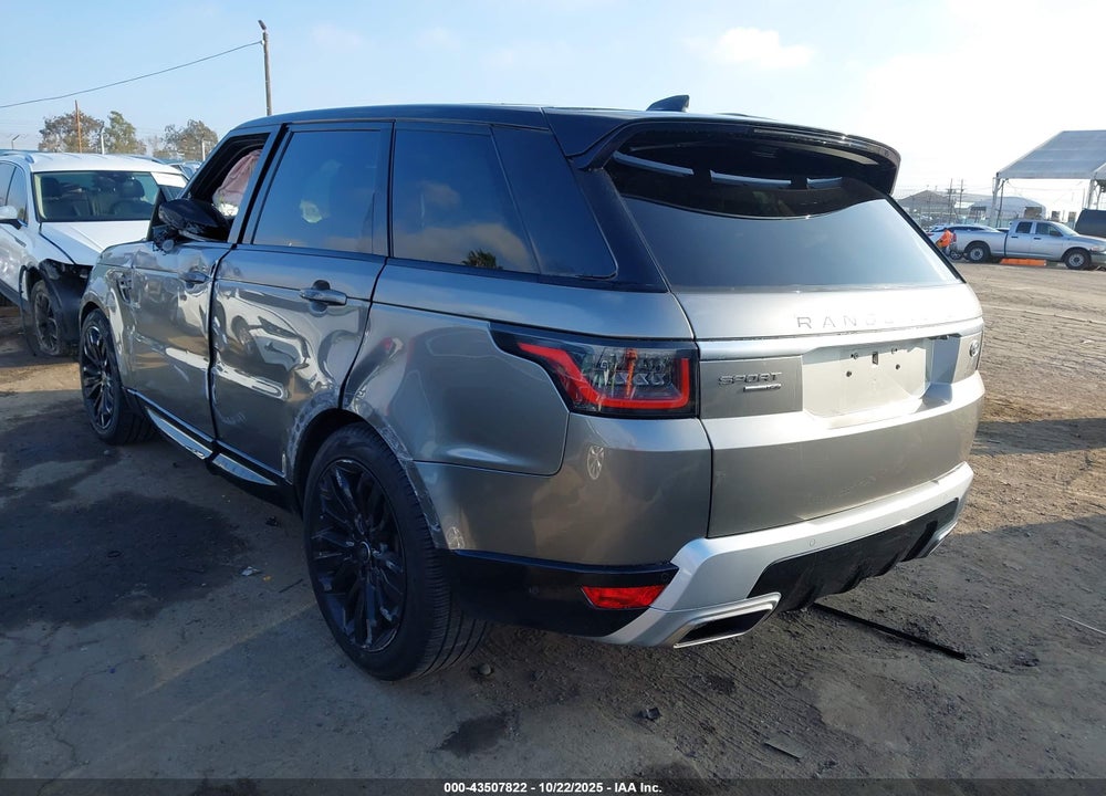 2018 LAND ROVER RANGE ROVER SPORT VIN: SALWR2RV1JA803933