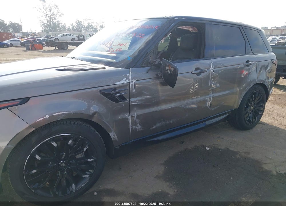 2018 LAND ROVER RANGE ROVER SPORT VIN: SALWR2RV1JA803933
