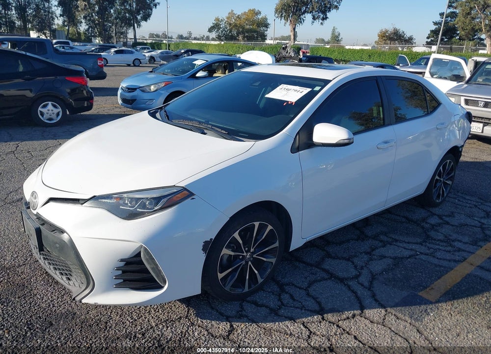 2017 TOYOTA COROLLA SE VIN: 2T1BURHE2HC905343