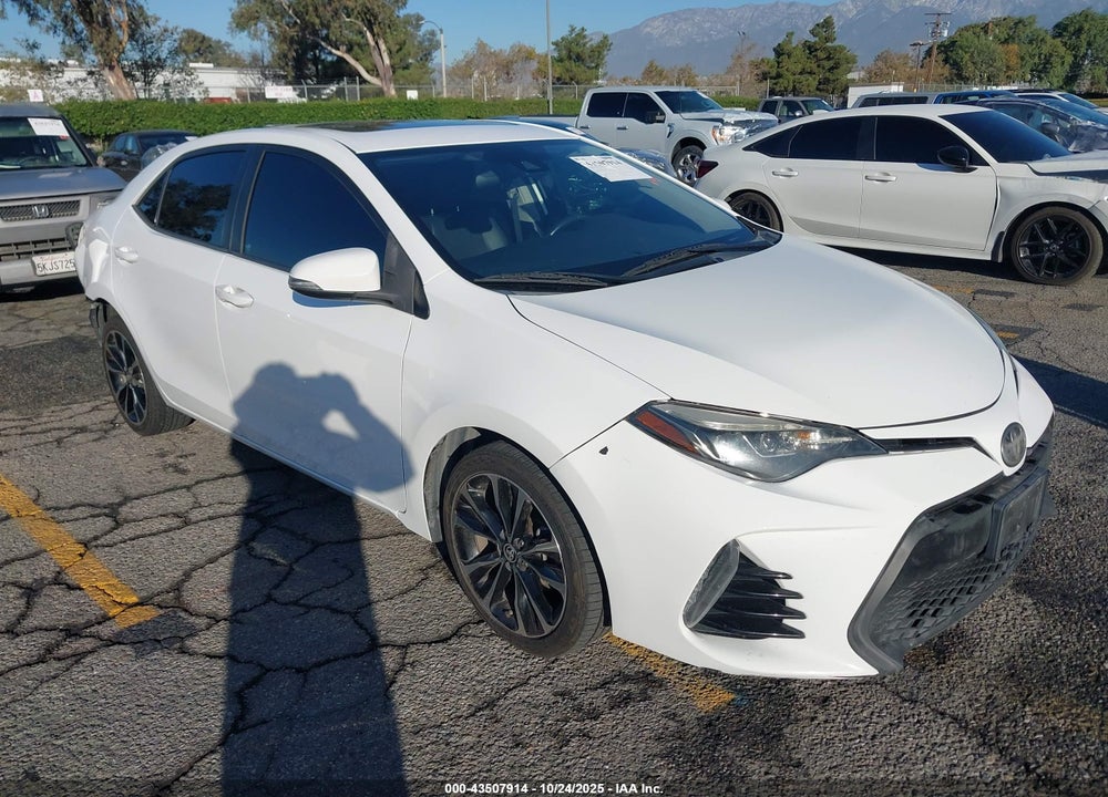 2017 TOYOTA COROLLA SE VIN: 2T1BURHE2HC905343