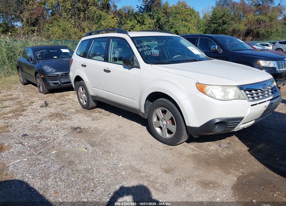2011 SUBARU FORESTER 2.5X VIN: JF2SHABCXBH747027