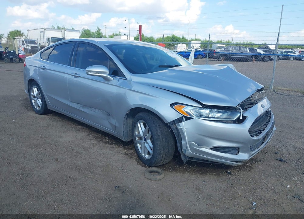 2016 FORD FUSION SE VIN: 3FA6P0H77GR394491