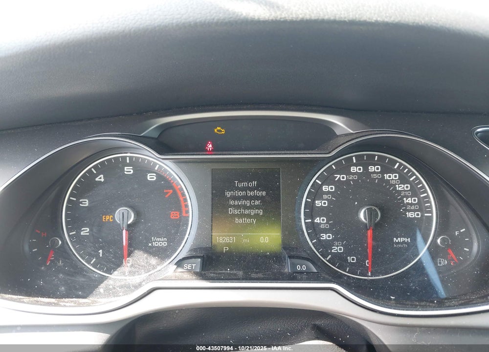 2013 AUDI A4 2.0T PREMIUM VIN: WAUEFAFL9DN036822