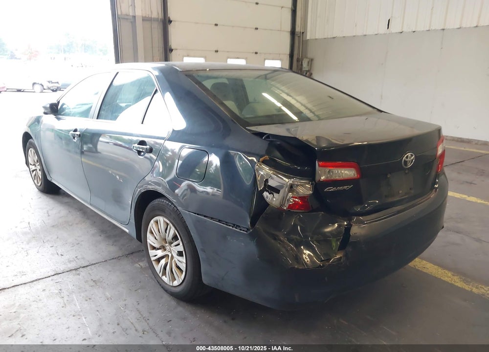 2012 TOYOTA CAMRY LE VIN: 4T1BF1FK0CUO91589