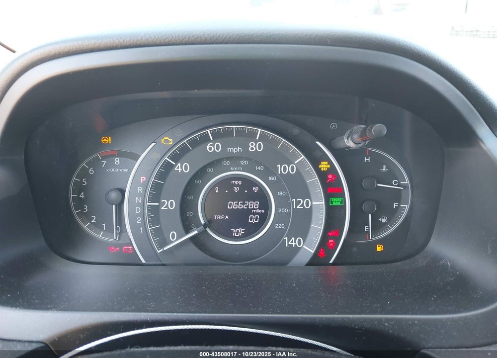 2014 HONDA CR-V LX VIN: 2HKRM3H37EH519889