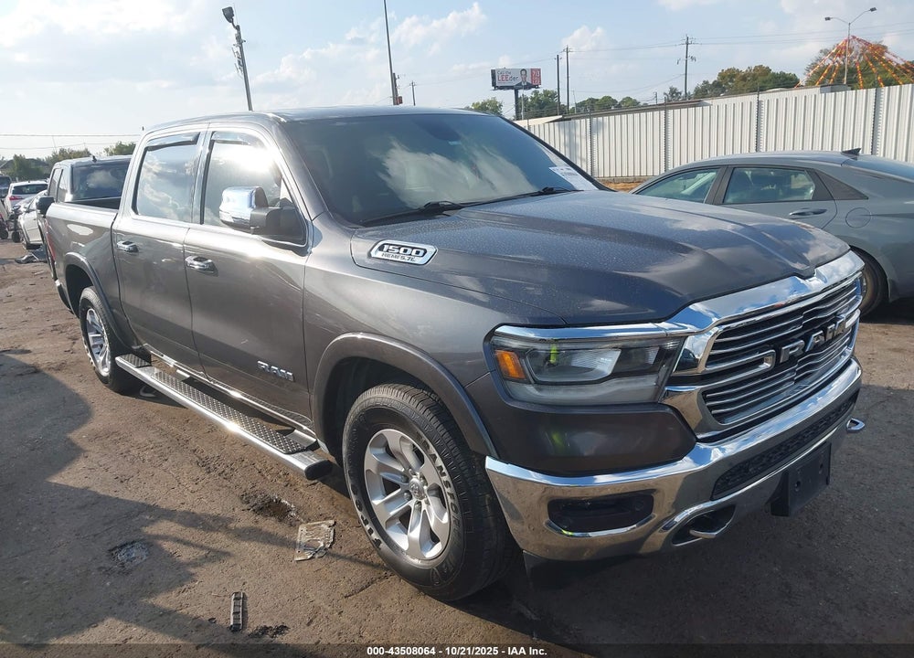 2020 RAM 1500 LARAMIE VIN: 1C6RREJT1LN235332