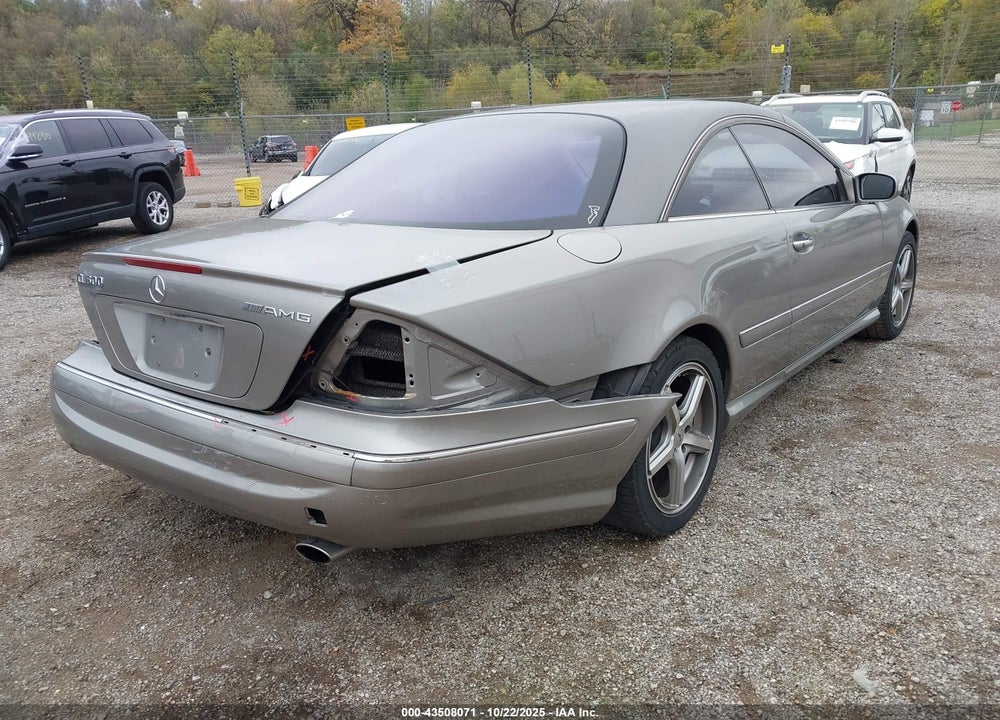2006 MERCEDES-BENZ CL 500 VIN: WDBPJ75J56A047953