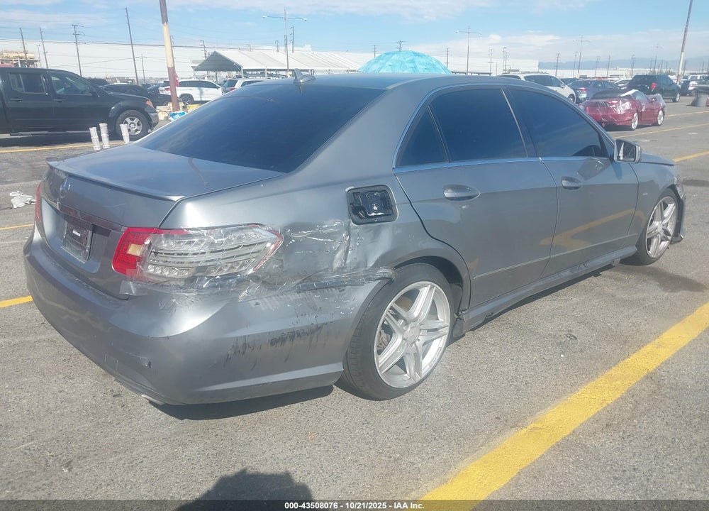 2012 MERCEDES-BENZ E-CLASS VIN: WDDHF5KB1CA642521