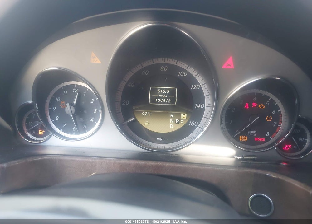 2012 MERCEDES-BENZ E-CLASS VIN: WDDHF5KB1CA642521