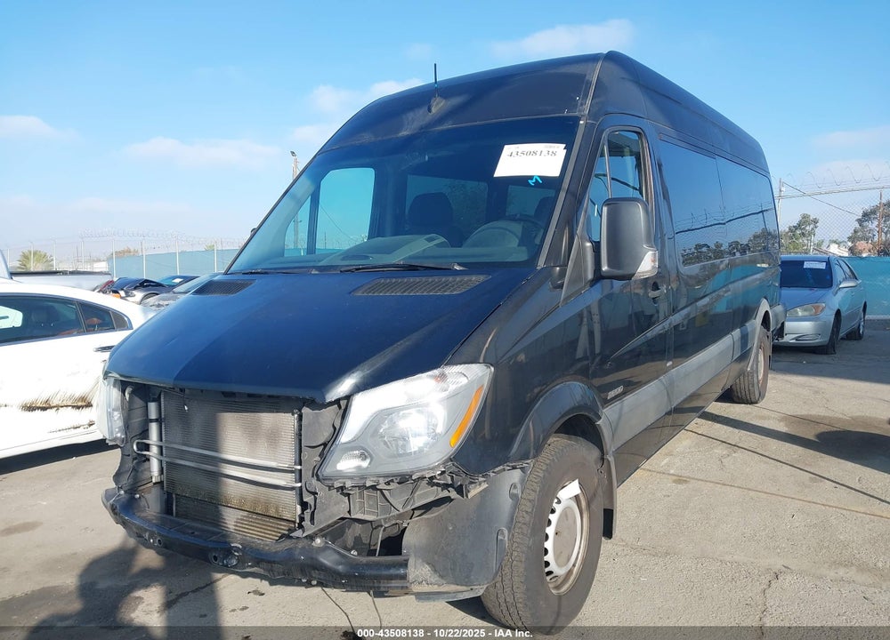 2016 MERCEDES-BENZ SPRINTER 2500 HIGH ROOF VIN: WDZPE8CD1GP201999