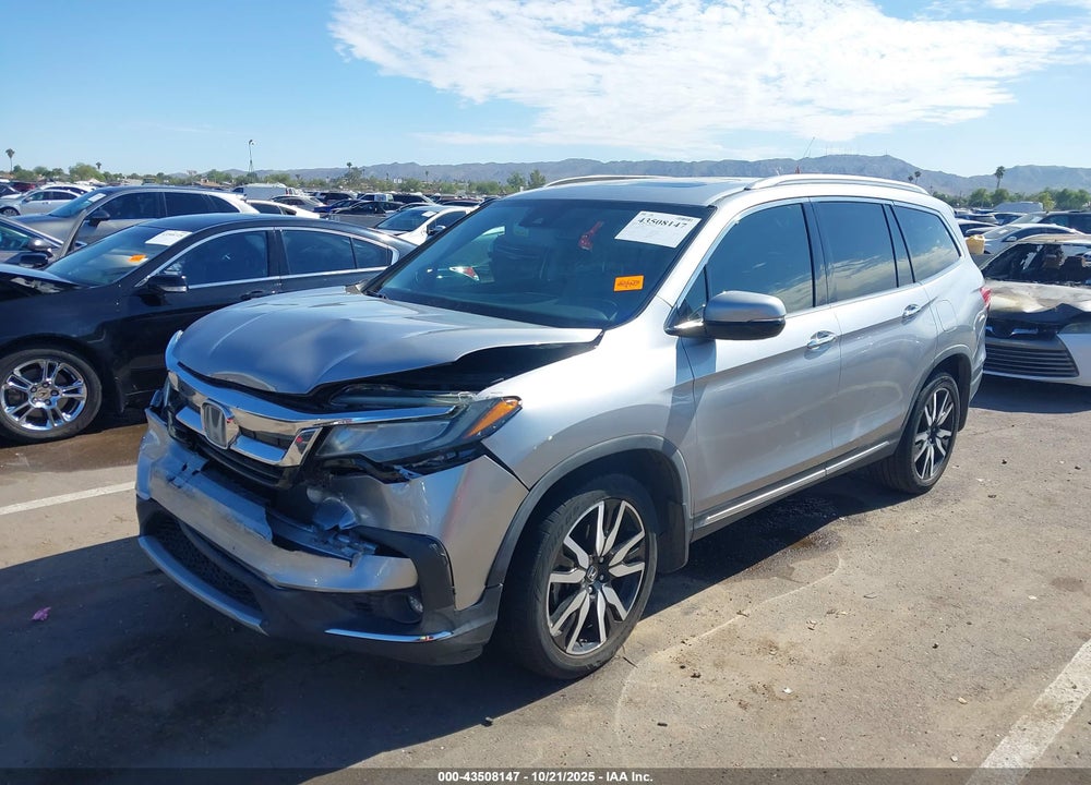 2020 HONDA PILOT VIN: 5FNYF6H98LB001989