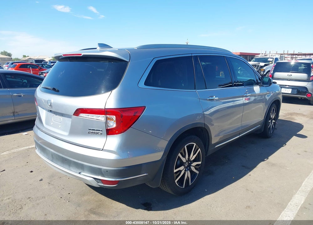 2020 HONDA PILOT VIN: 5FNYF6H98LB001989