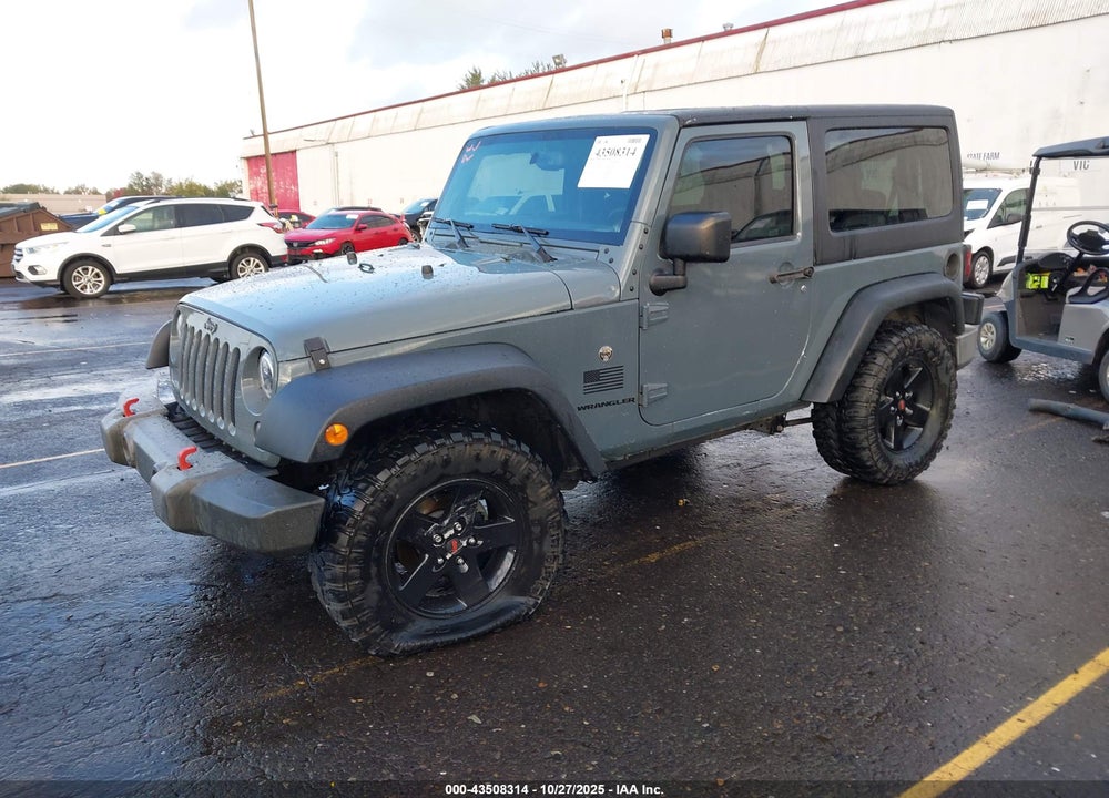 2015 JEEP WRANGLER SPORT VIN: 1C4AJWAG8FL687770