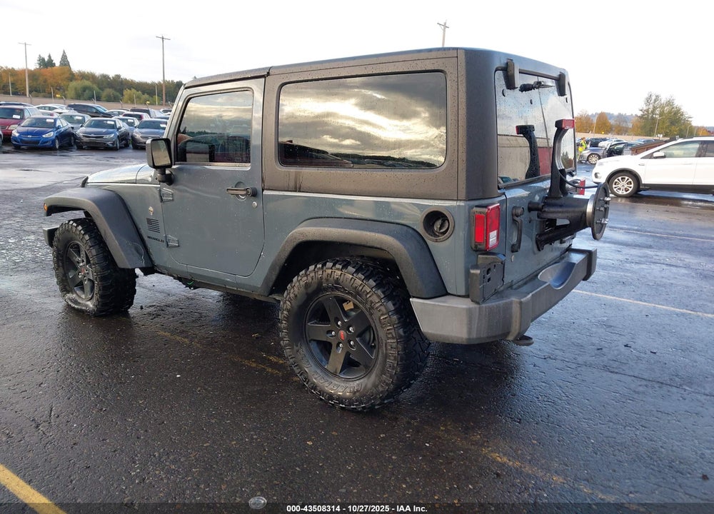 2015 JEEP WRANGLER SPORT VIN: 1C4AJWAG8FL687770