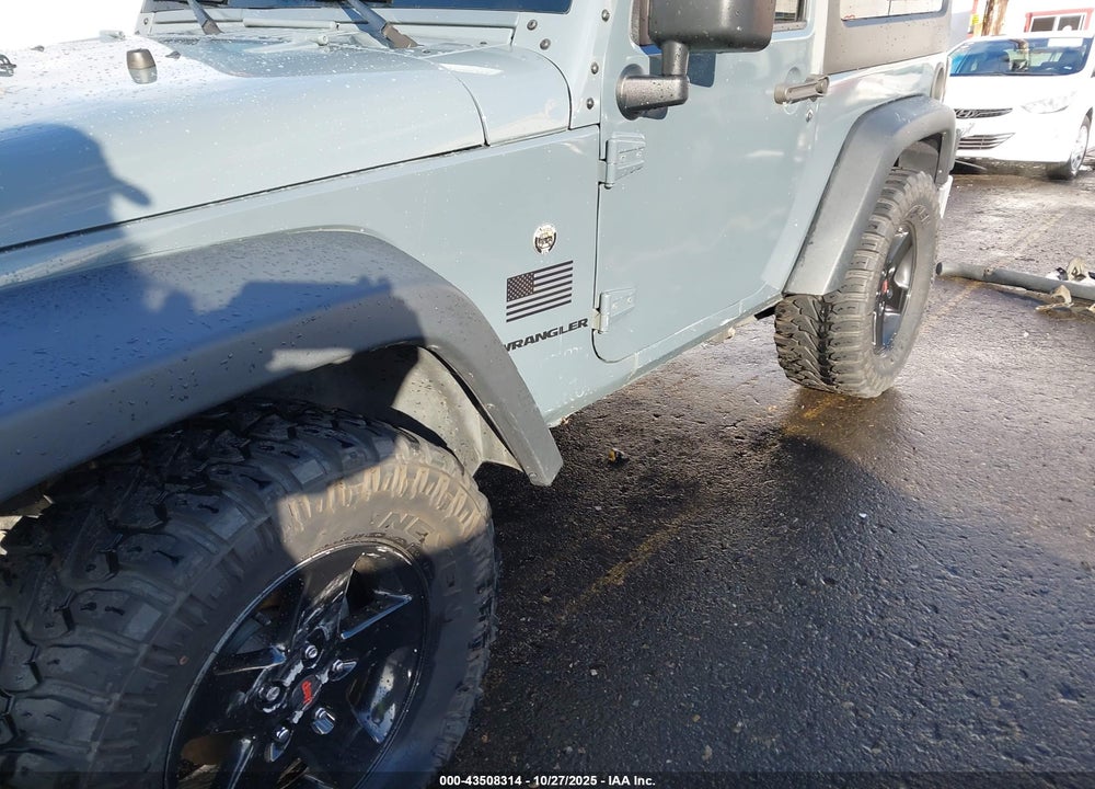 2015 JEEP WRANGLER SPORT VIN: 1C4AJWAG8FL687770