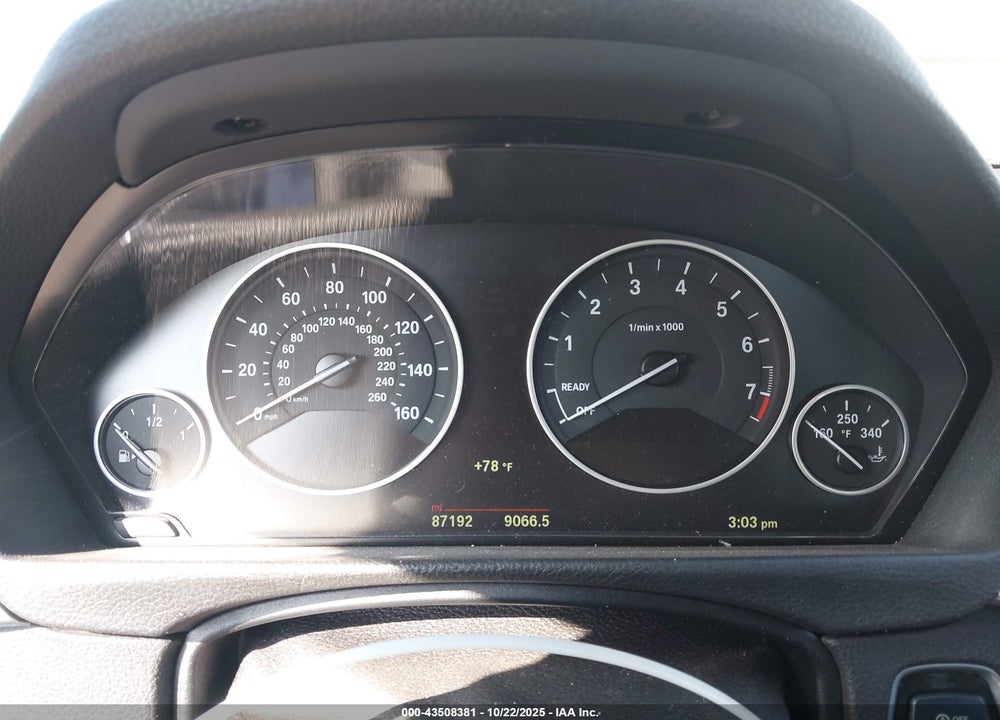 2015 BMW 328I VIN: WBA3C1C59FP853284