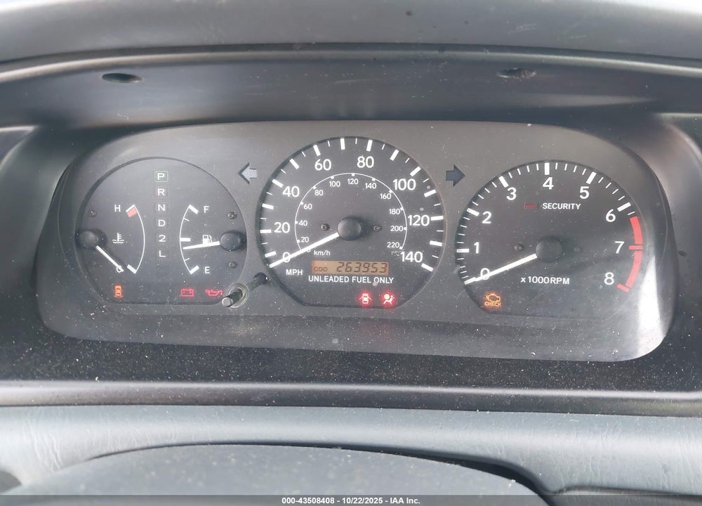 1997 TOYOTA CAMRY XLE VIN: 4T1BG22K0VU148949