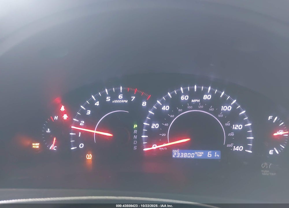 2011 TOYOTA CAMRY LE VIN: 4T1BF3EK4BU157914