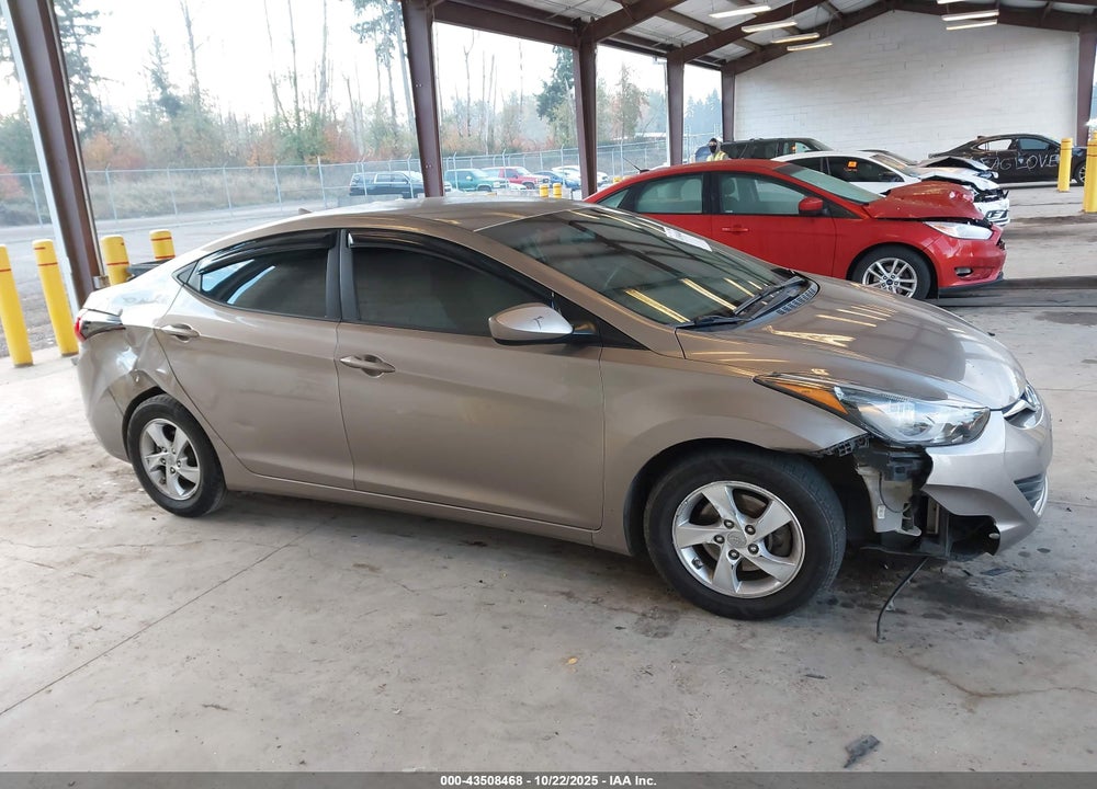 2015 HYUNDAI ELANTRA SE VIN: 5NPDH4AE9FH650646