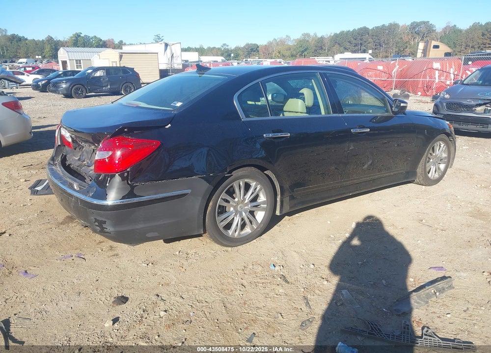 2012 HYUNDAI GENESIS 3.8 VIN: KMHGC4DD5CU185147