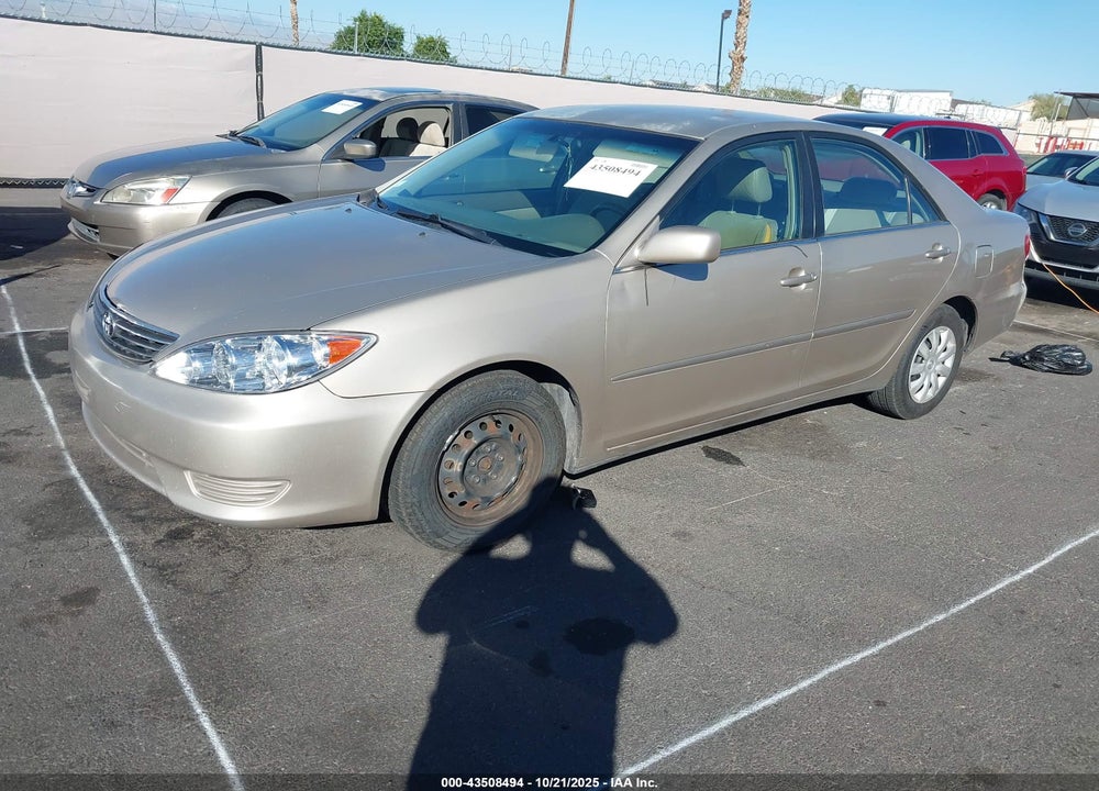 2005 TOYOTA CAMRY LE VIN: 4T1BE32K55U982260