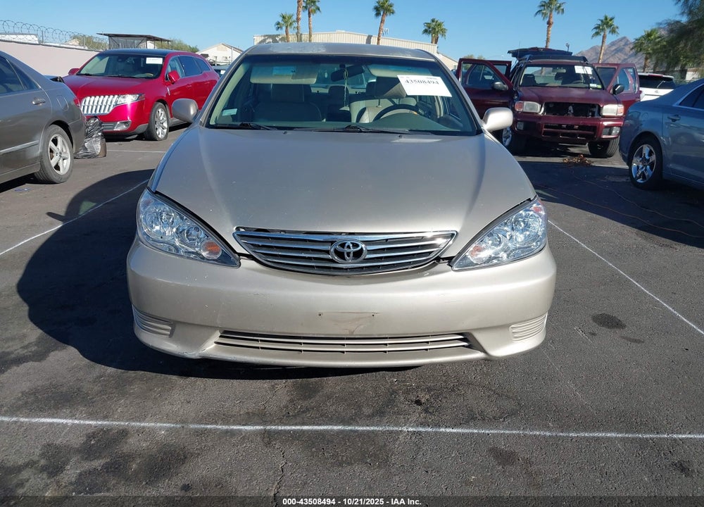 2005 TOYOTA CAMRY LE VIN: 4T1BE32K55U982260
